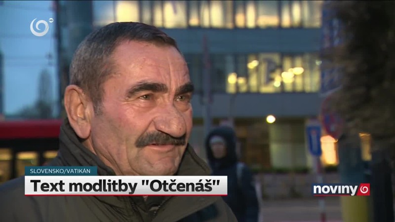Text modlitby "Otčenáš"