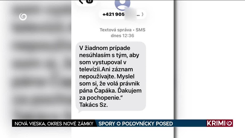 SPORY O POĽOVNÍCKY POSED