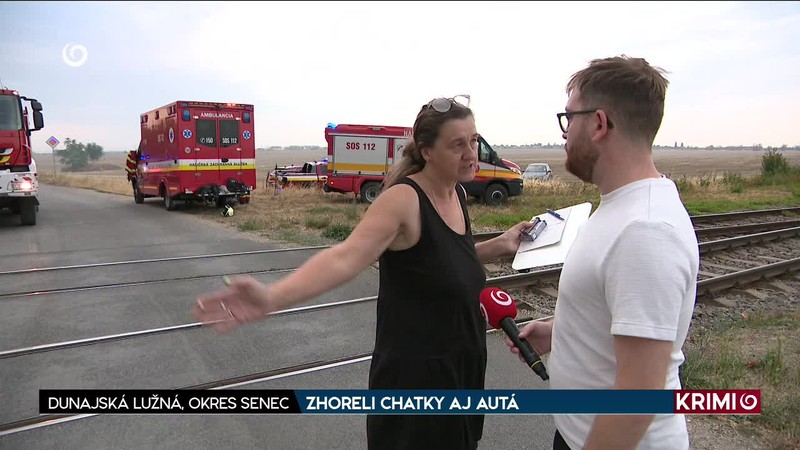ZHORELI CHATKY AJ AUTÁ