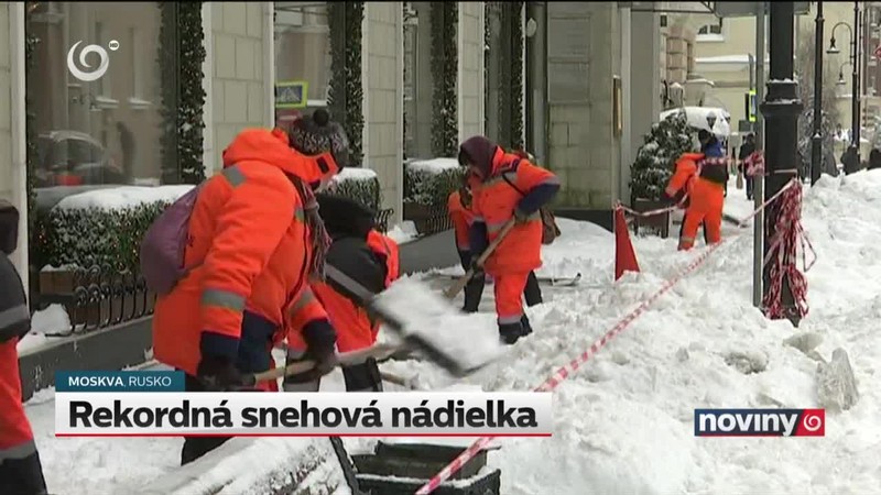 Rekordná snehová nádielka