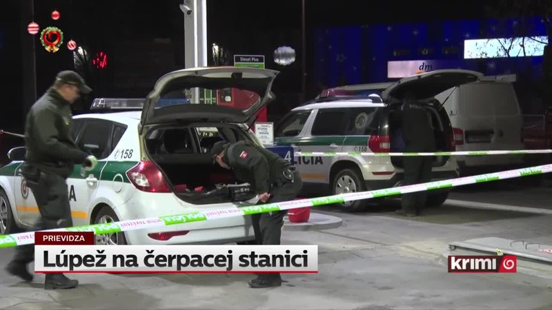 Lúpež na čerpacej stanici