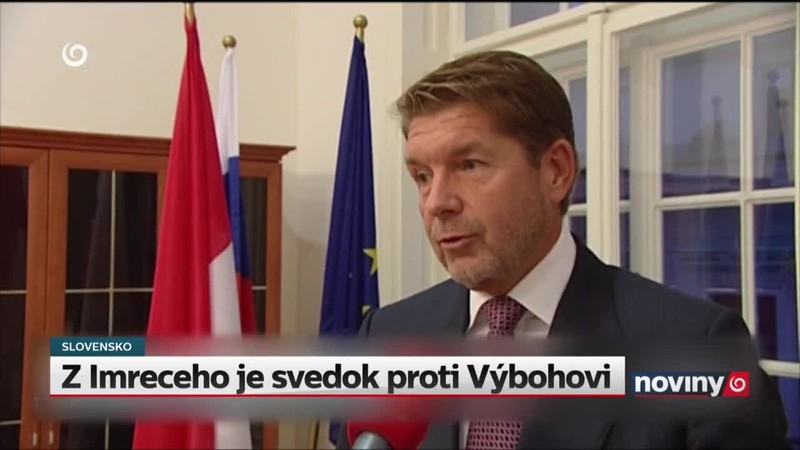 Z Imreceho je svedok proti Výbohovi