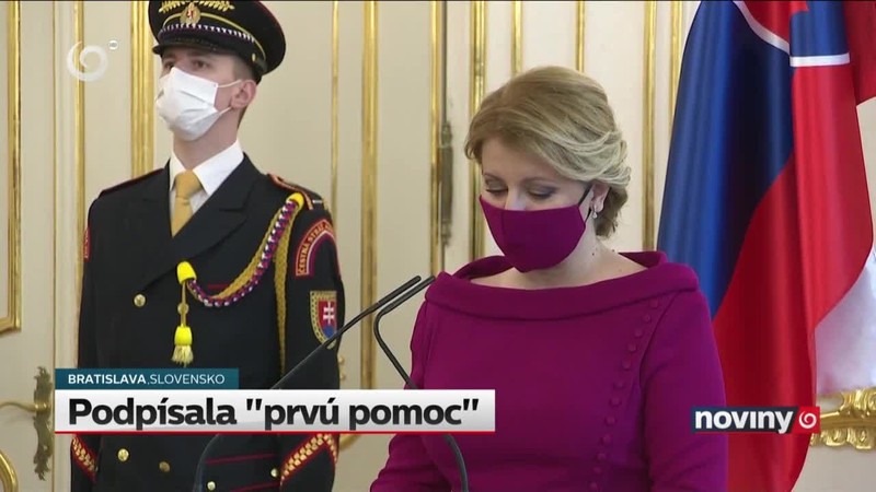 Podpísala "prvú pomoc"