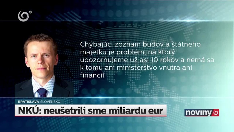NKÚ: neušetrili sme miliardu eur