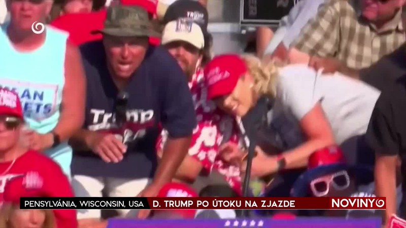 D. TRUMP PO ÚTOKU NA ZJAZDE