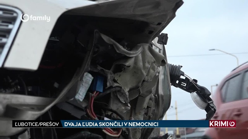 DVAJA ĽUDIA SKONČILI V NEMOCNICI
