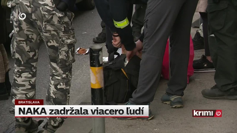 NAKA zadržala viacero ľudí