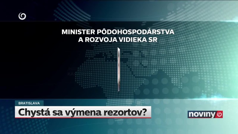 Chystá sa výmena rezortov?