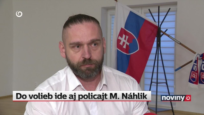 Do volieb ide aj policajt M. Náhlik