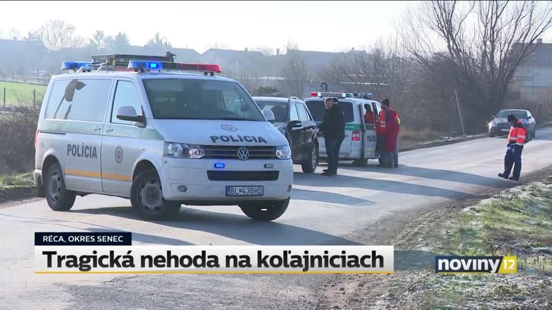 Tragická nehoda na koľajniciach