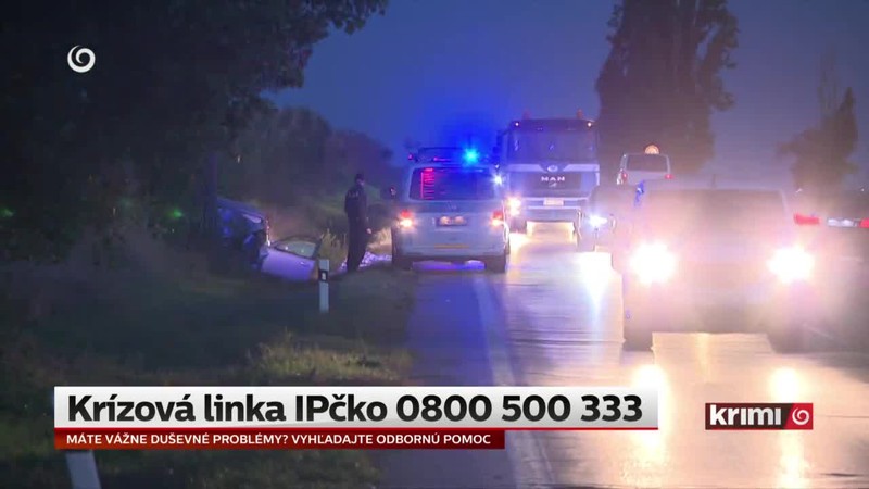 Tragický náraz do stromu