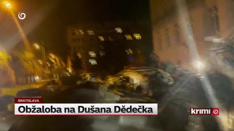 Obžaloba na Dušana Dědečka