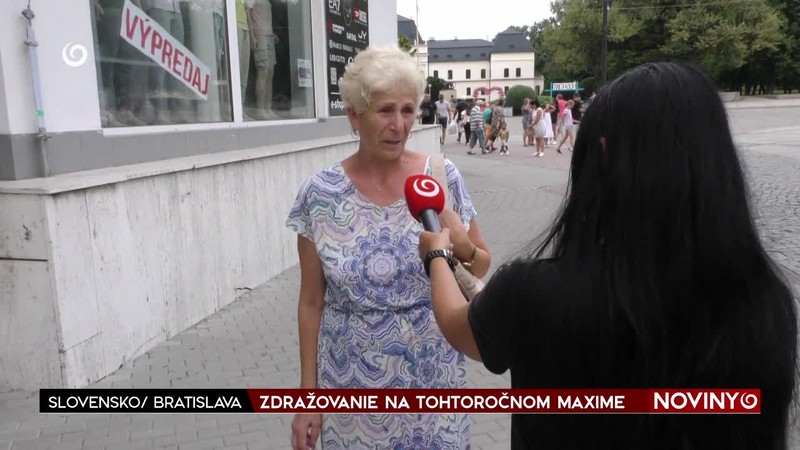 ZDRAŽOVANIE NA TOHTOROČNOM MAXIME