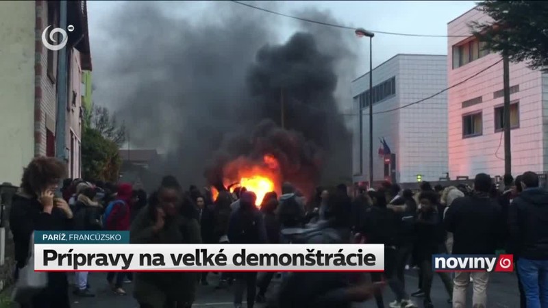 Prípravy na veľké demonštrácie