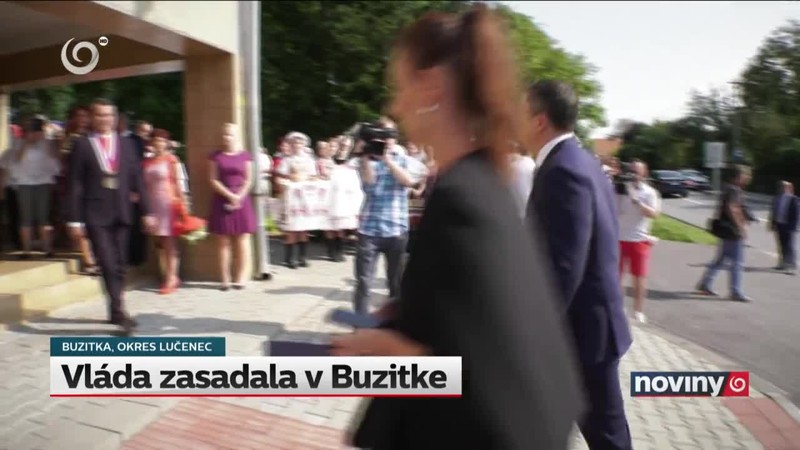 Vláda zasadala v Buzitke