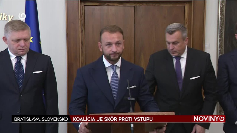 KOALÍCIA JE SKÔR PROTI VSTUPU