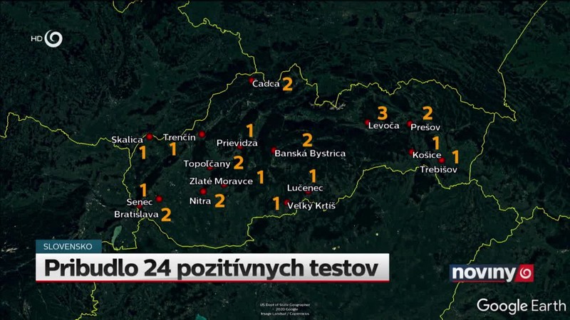 Pribudlo 24 pozitívnych testov