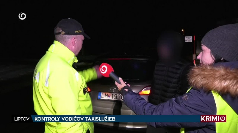 KONTROLY VODIČOV TAXISLUŽIEB