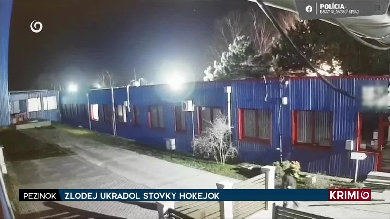 ZLODEJ UKRADOL STOVKY HOKEJOK