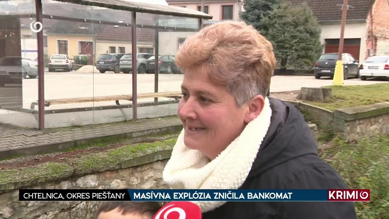 MASÍVNA EXPLÓZIA ZNIČILA BANKOMAT