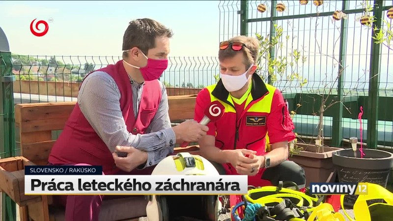 Práca leteckého záchranára