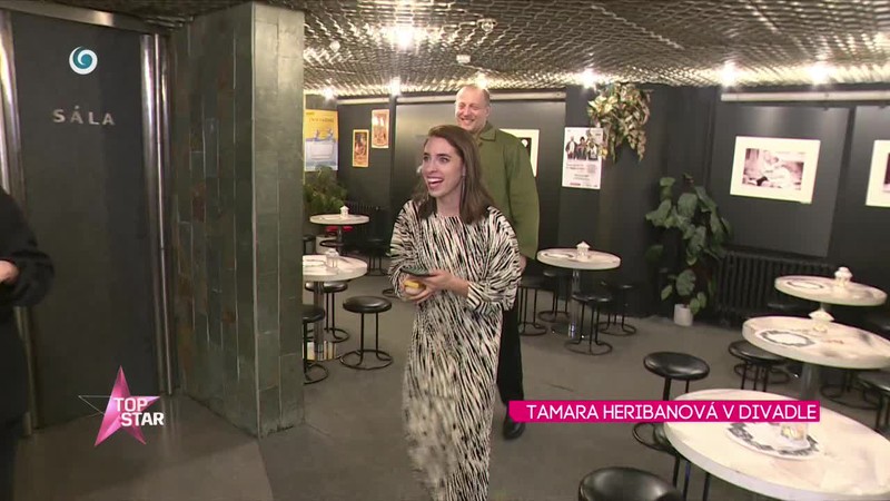 Tamara Heribanová v divadle