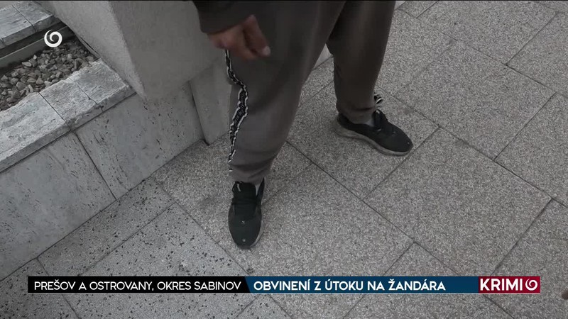 OBVINENÍ Z ÚTOKU NA ŽANDÁRA