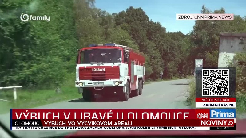 VÝBUCH VO VÝCVIKOVOM AREÁLI