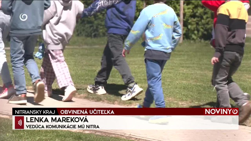 OBVINENÁ UČITEĽKA