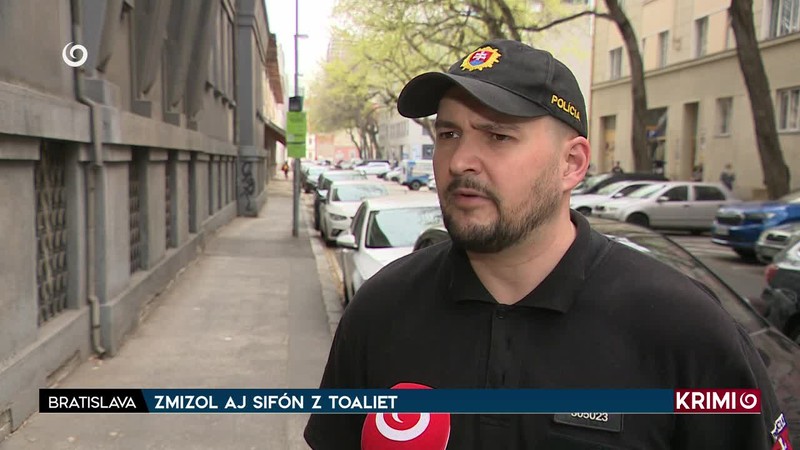 ZMIZOL AJ SIFÓN Z TOALIET