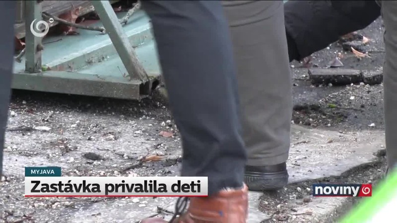 Zastávka privalila deti