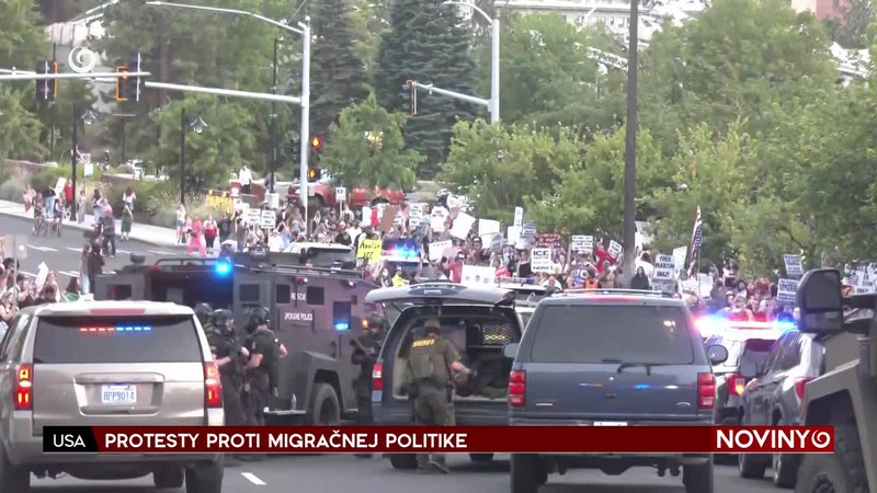 PROTESTY PROTI MIGRAČNEJ POLITIKE