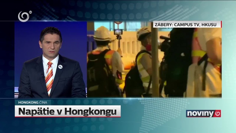 Napätie v Hongkongu