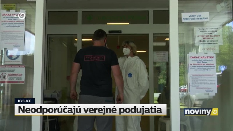 Neodporúčajú verejné podujatia