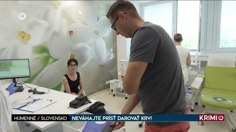 NEVÁHAJTE PRÍSŤ DAROVAŤ KRV!