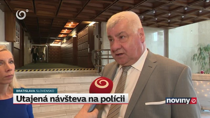 Utajená návšteva na polícii