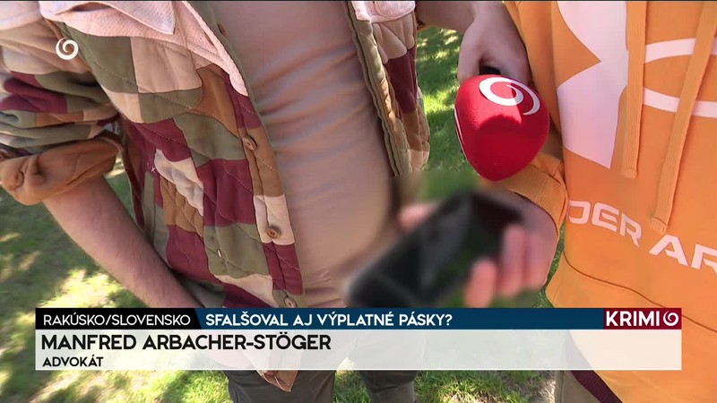 SFALŠOVAL AJ VÝPLATNÉ PÁSKY?