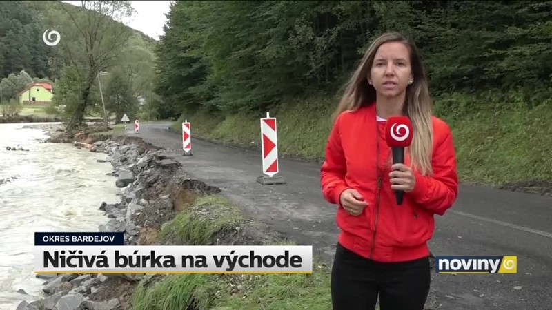 Ničivá búrka na východe