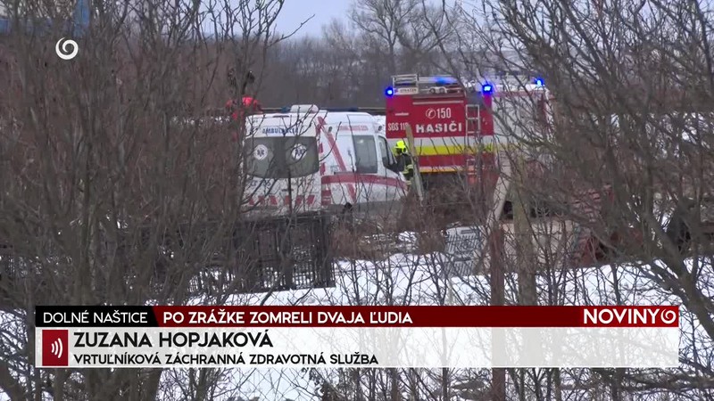 PO ZRÁŽKE ZOMRELI DVAJA ĽUDIA