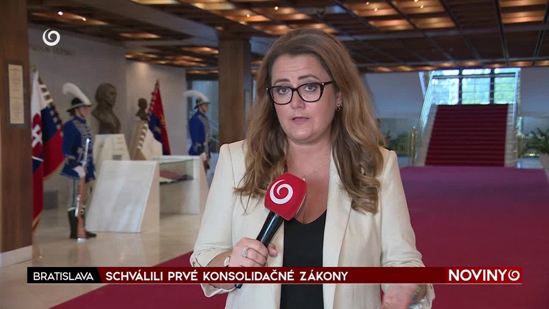 SCHVÁLILI PRVÉ KONSOLIDAČNÉ ZÁKONY