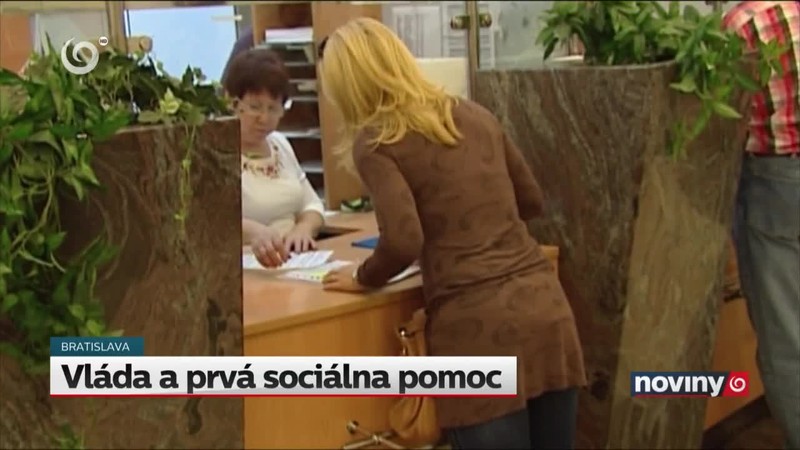 Vláda a prvá sociálna pomoc
