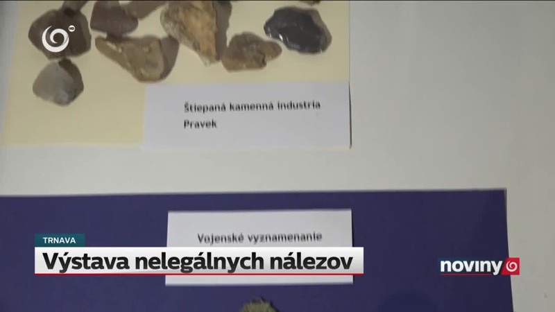 Výstava nelegálnych nálezov