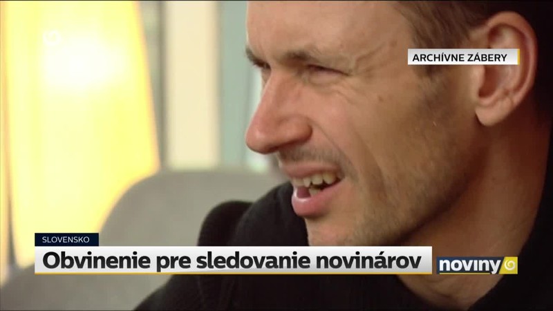 Obvinenie pre sledovanie novinárov