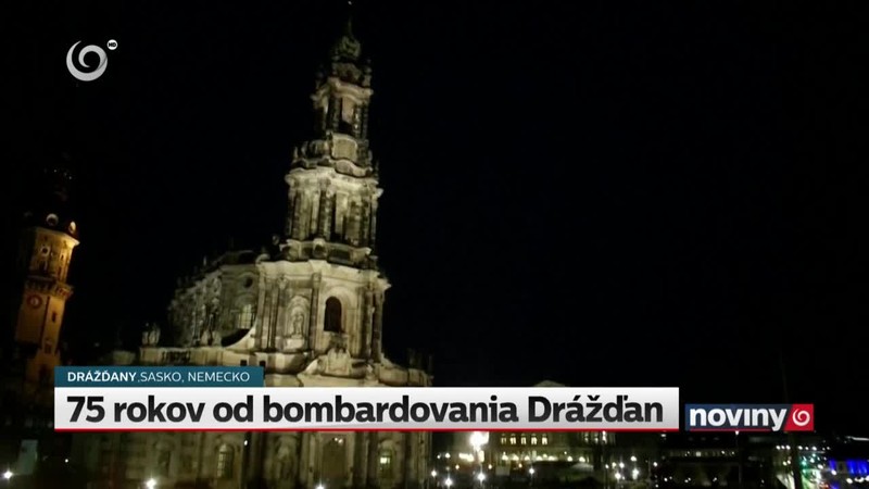 75 rokov od bombardovania Drážďan
