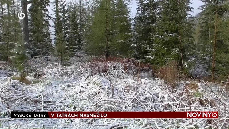 V TATRÁCH NASNEŽILO