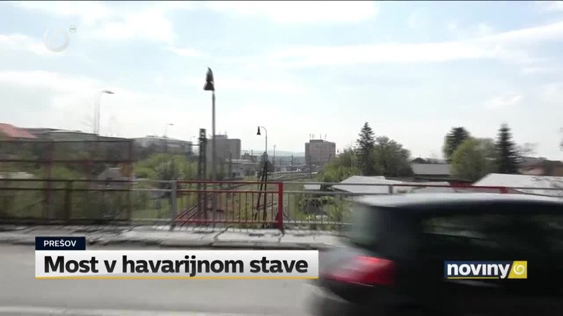 Most v havarijnom stave