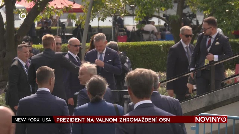 PREZIDENT NA VALNOM ZHROMAŽDENÍ OSN
