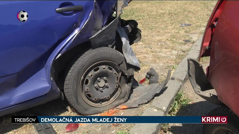 DEMOLAČNÁ JAZDA MLADEJ ŽENY