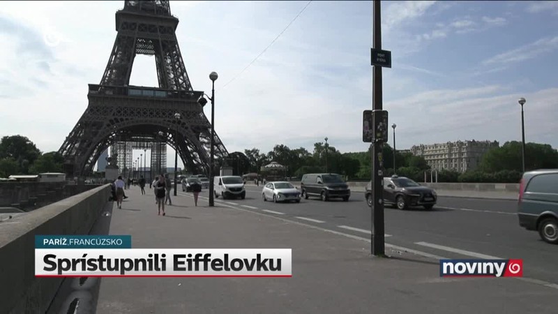 Sprístupnili Eiffelovku