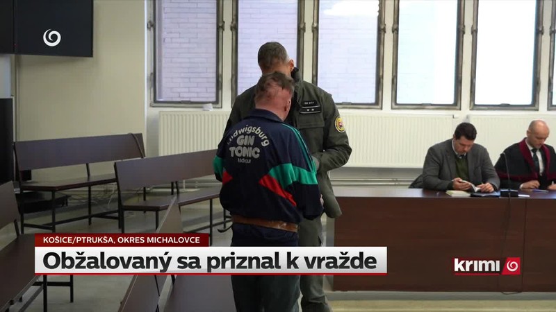 Obžalovaný sa priznal k vražde